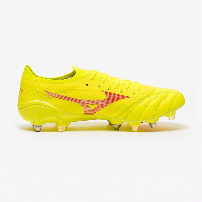 CRAMPONS MIZUNO MORELIA NEO IV B ELITE MIX football Jaune