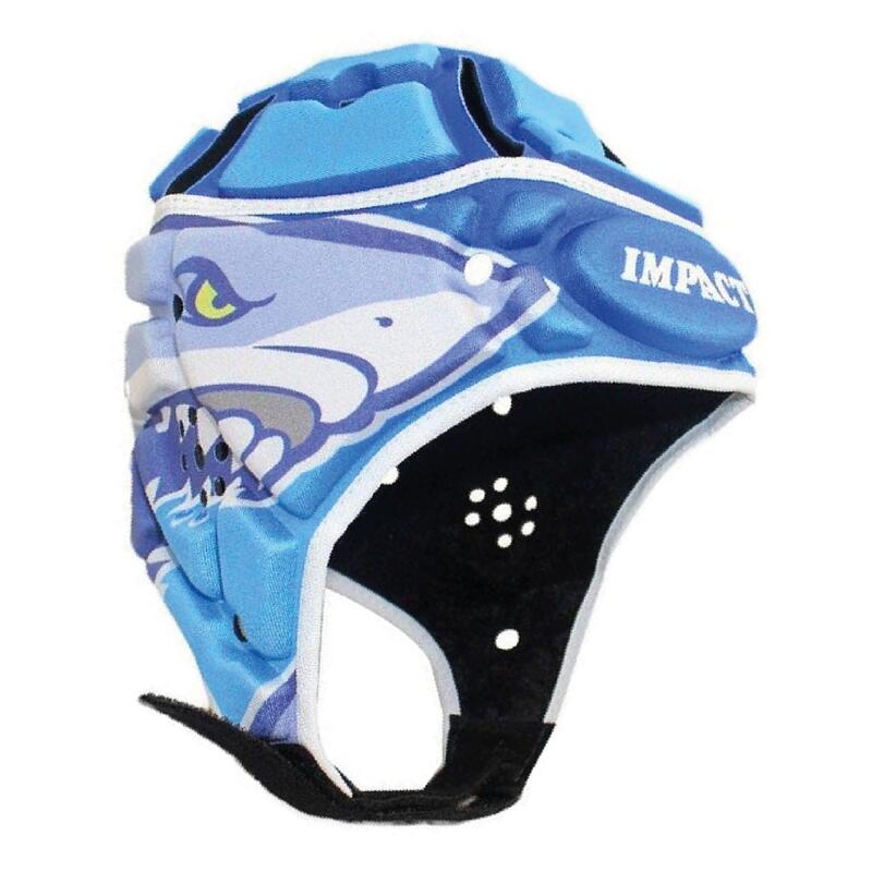 Casque De Rugby Impact Pour Adulte Bleu Requin