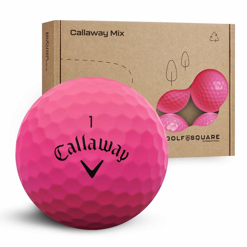Tweedehands Callaway Golfballenmix - Roze | Budget Mix, 50 Stuks