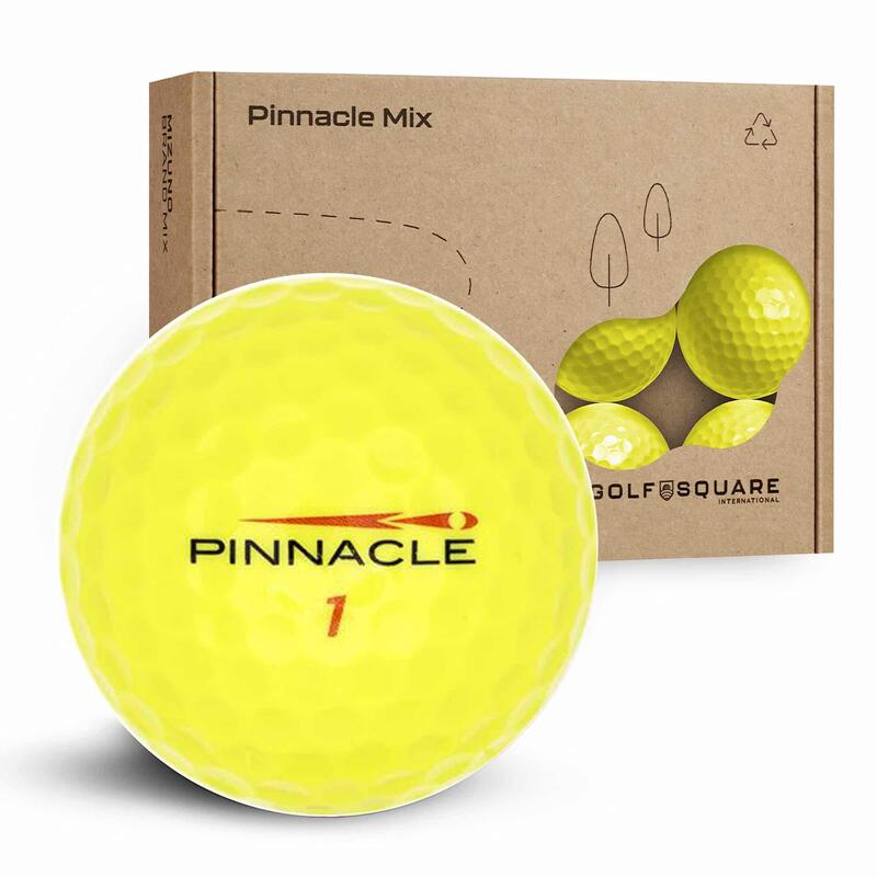 Refurbished Pinnacle Golfball-Mix, farbig | Grade C, 50 Stücke