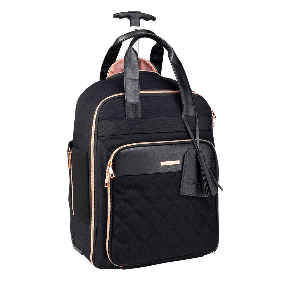 Travel Hack Women's Hybrid Underseat Trolley Bag 45x36x20cm 1/7