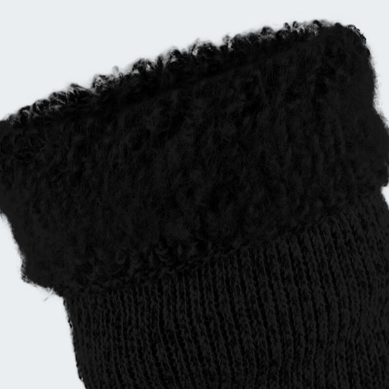 Chaussettes thermiques 'fleecy' | Femme | Taille unique | Noir
