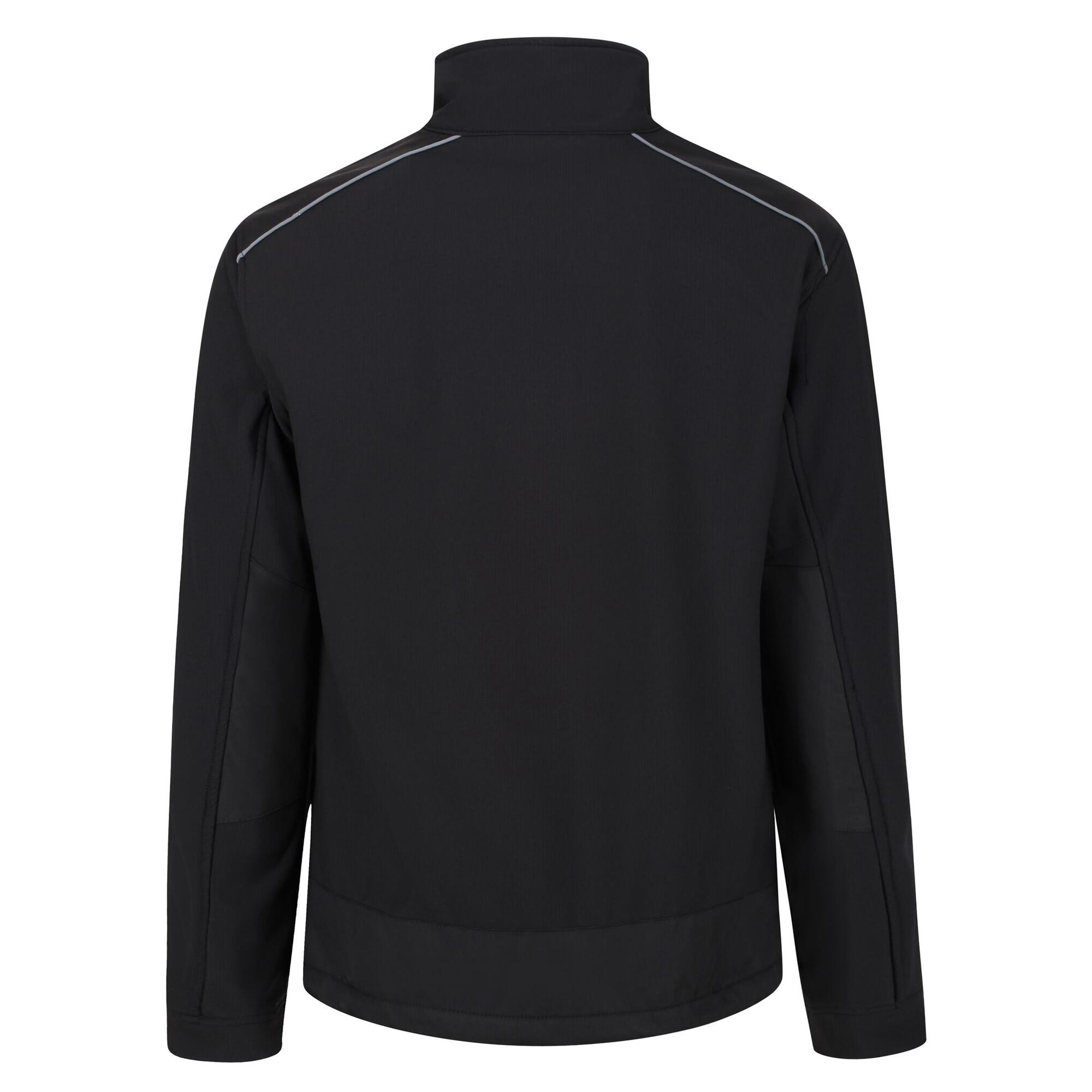 Sandstorm Giaccone Softshell Da Lavoro Uomo Regatta Nero 2/4