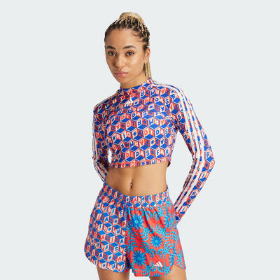 Koszulka adidas x FARM Rio Crop Long Sleeve