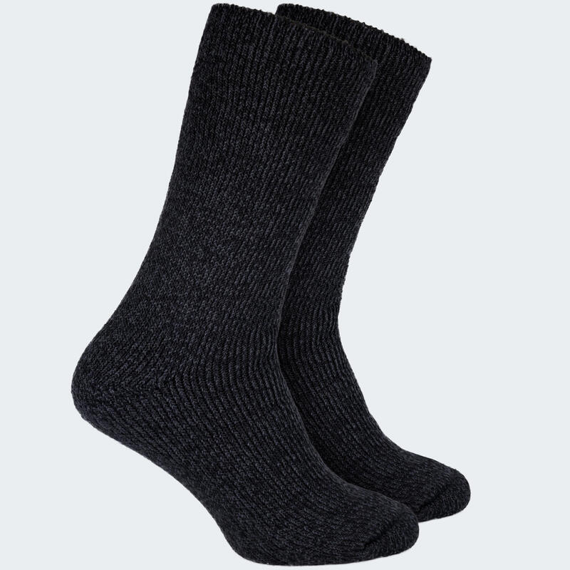 Calcetines térmicos 'fleecy' | Hombre | Talla única | Antracita