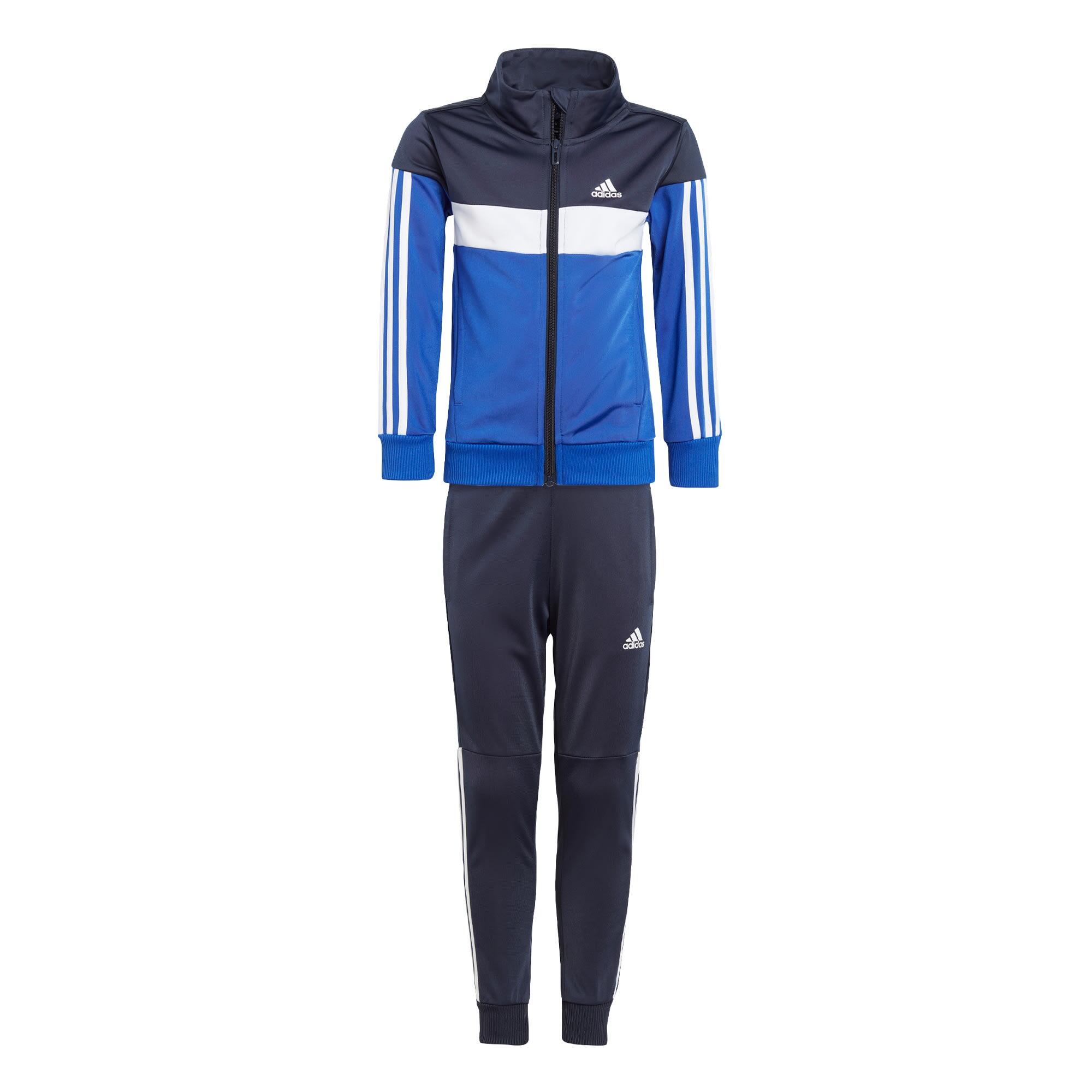 ADIDAS Tiberio 3-Stripes Colorblock Shiny Track Suit Kids