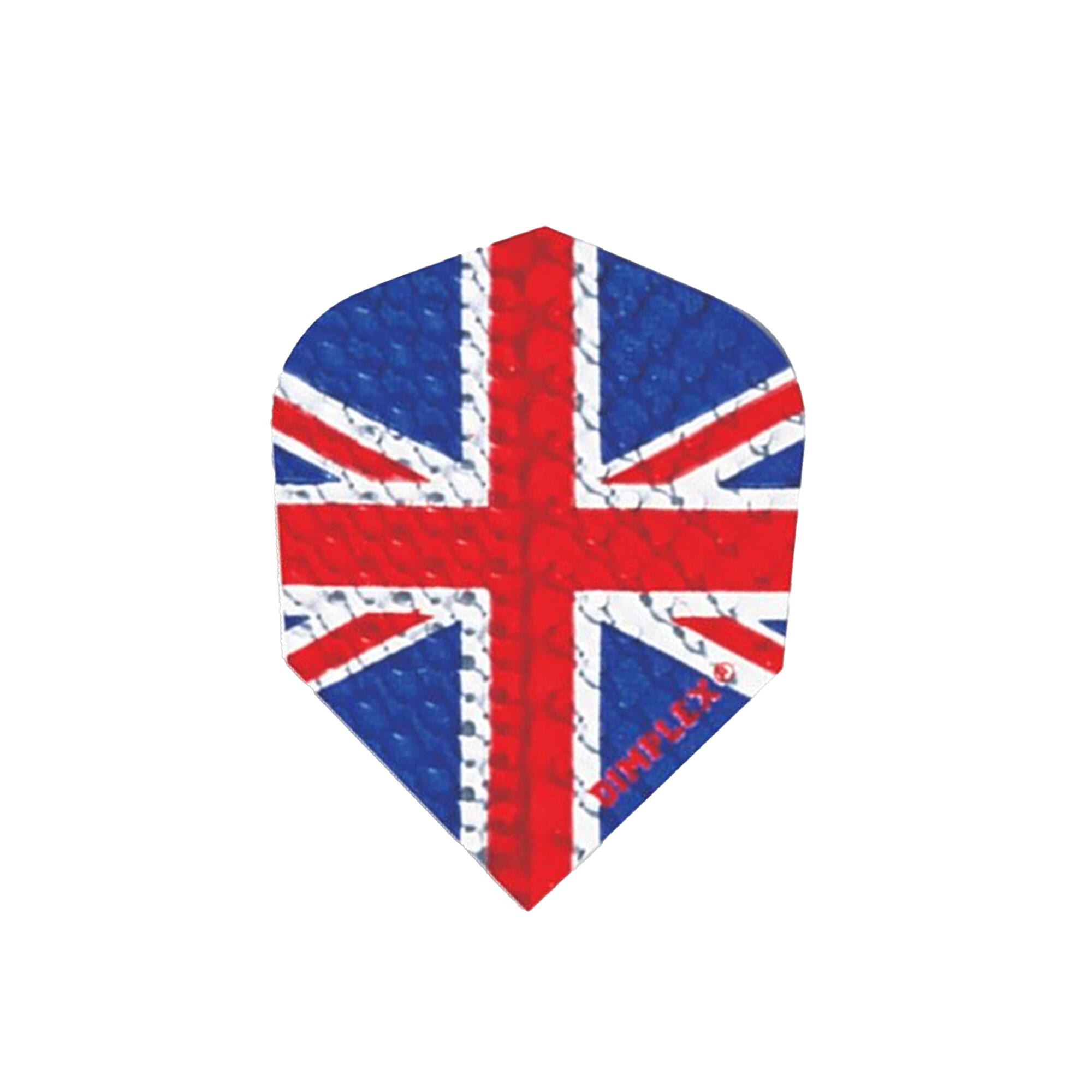Dimplex Square Union Jack Dart Flights (Red/White/Blue) 2/3