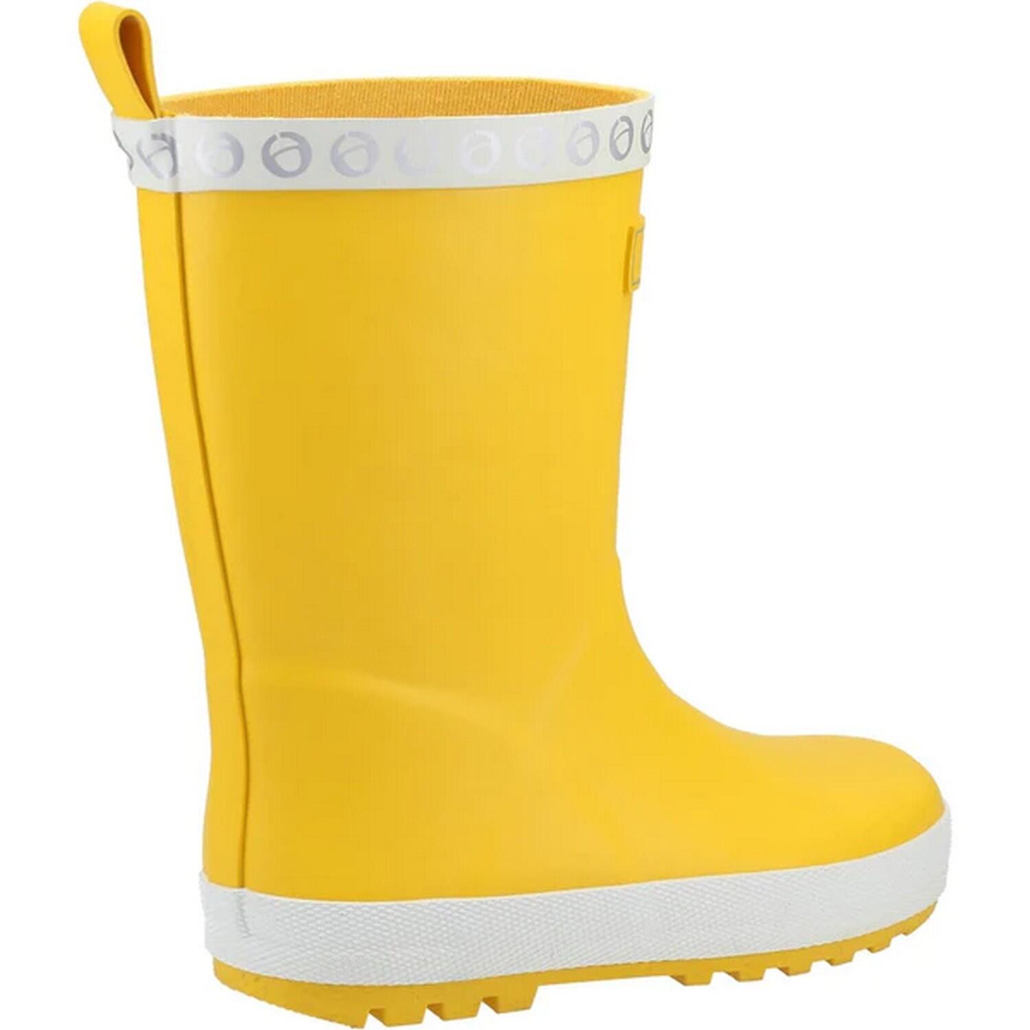 Childrens/Kids Prestbury Wellington Boots (Yellow) 2/5
