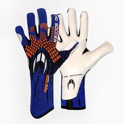 Guantes de portero de fútbol niño Classic 1.0 White-Out con protecciones