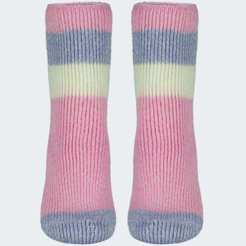 Chaussettes thermiques 'fleecy' | Enfant | Rose