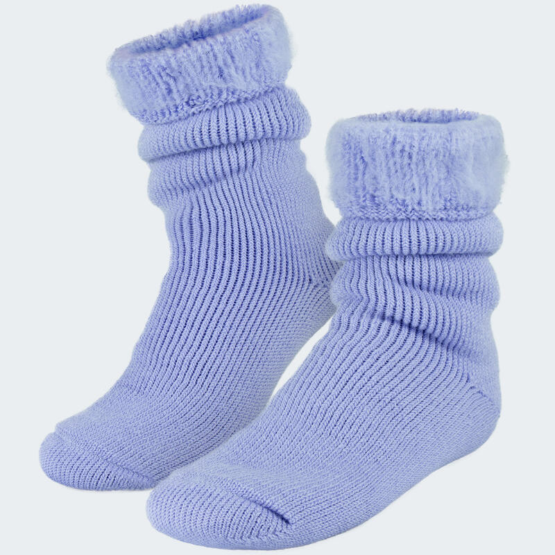 Chaussettes thermiques | 2 paires | Femme | Taille unique | Violet clair