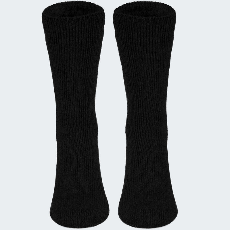 Calcetines térmicos 'fleecy' | Hombre | Talla única | Negro