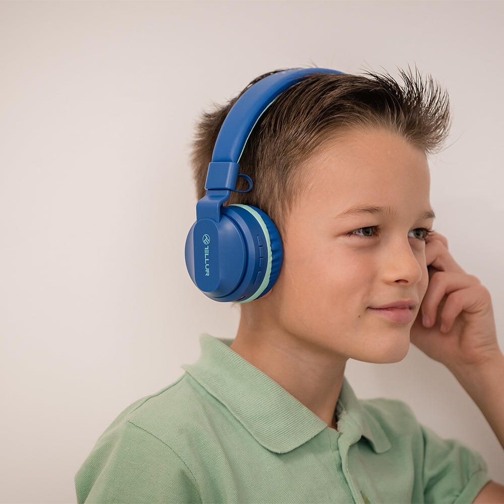 Casti Over-Ear Bluetooth Tellur Buddy Azul 7/7