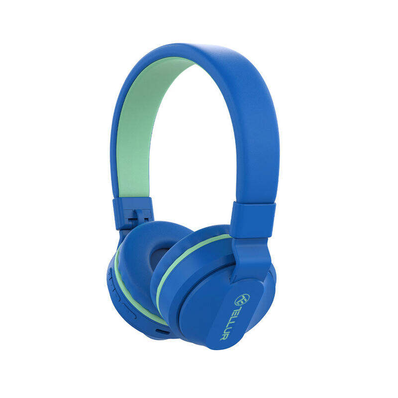 Casti Over-Ear Bluetooth Tellur Buddy, albastru