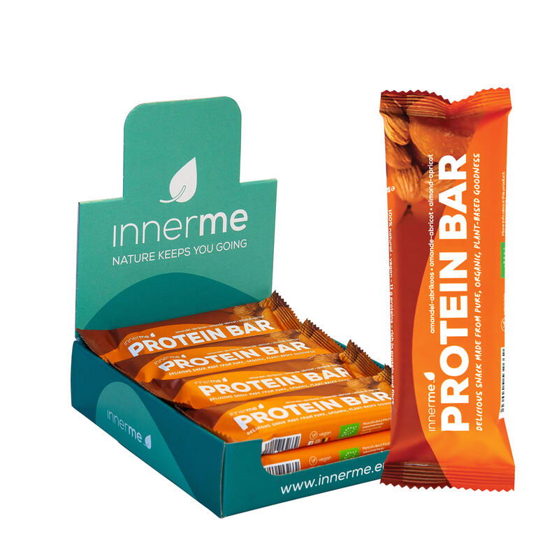 Barra Proteína Amêndoa - Alperce (12 x 50 g) - Bio & Vegan