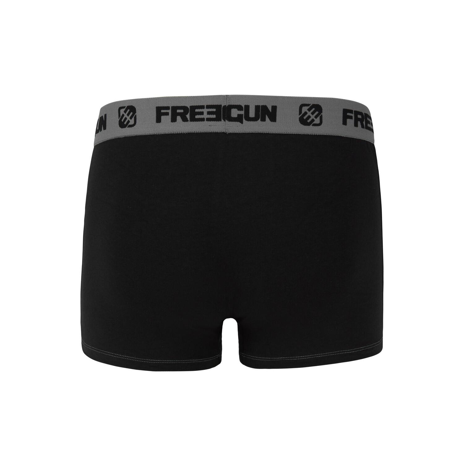 Lot de 4 Boxers homme coton Gris 4/5