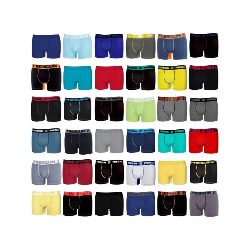 Pack Surprise de 5 Boxers homme en coton