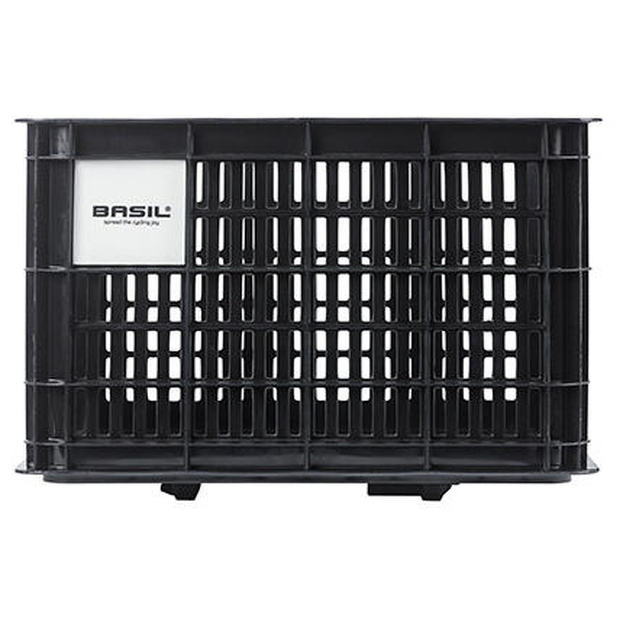 Gerecyclede fietskrat Crate MIK M 29.5 liter 35 x 45 x 25 cm - black