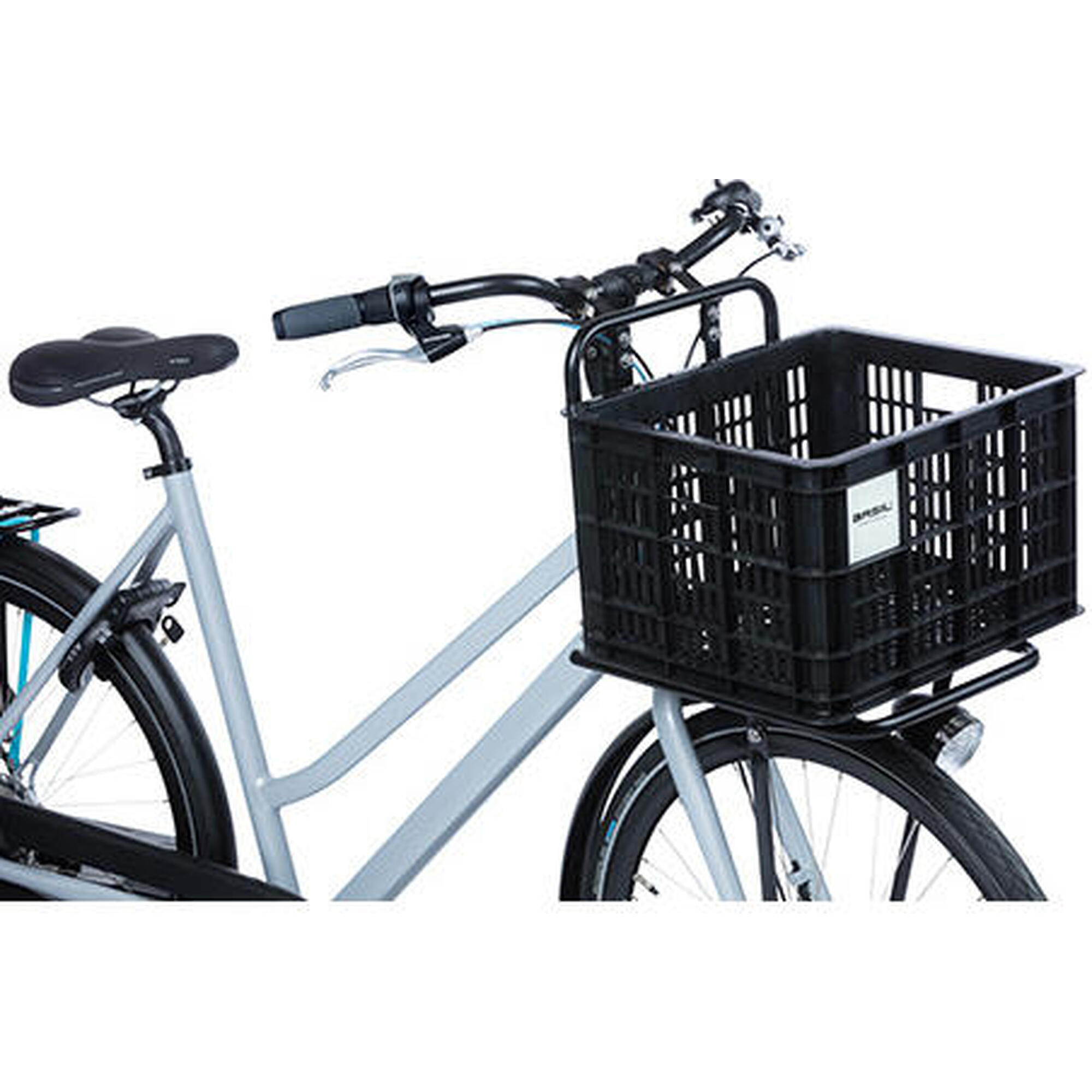 Caisse à vélo recyclée Caisse MIK M 29,5 litres 35 x 45 x 25 cm - noire