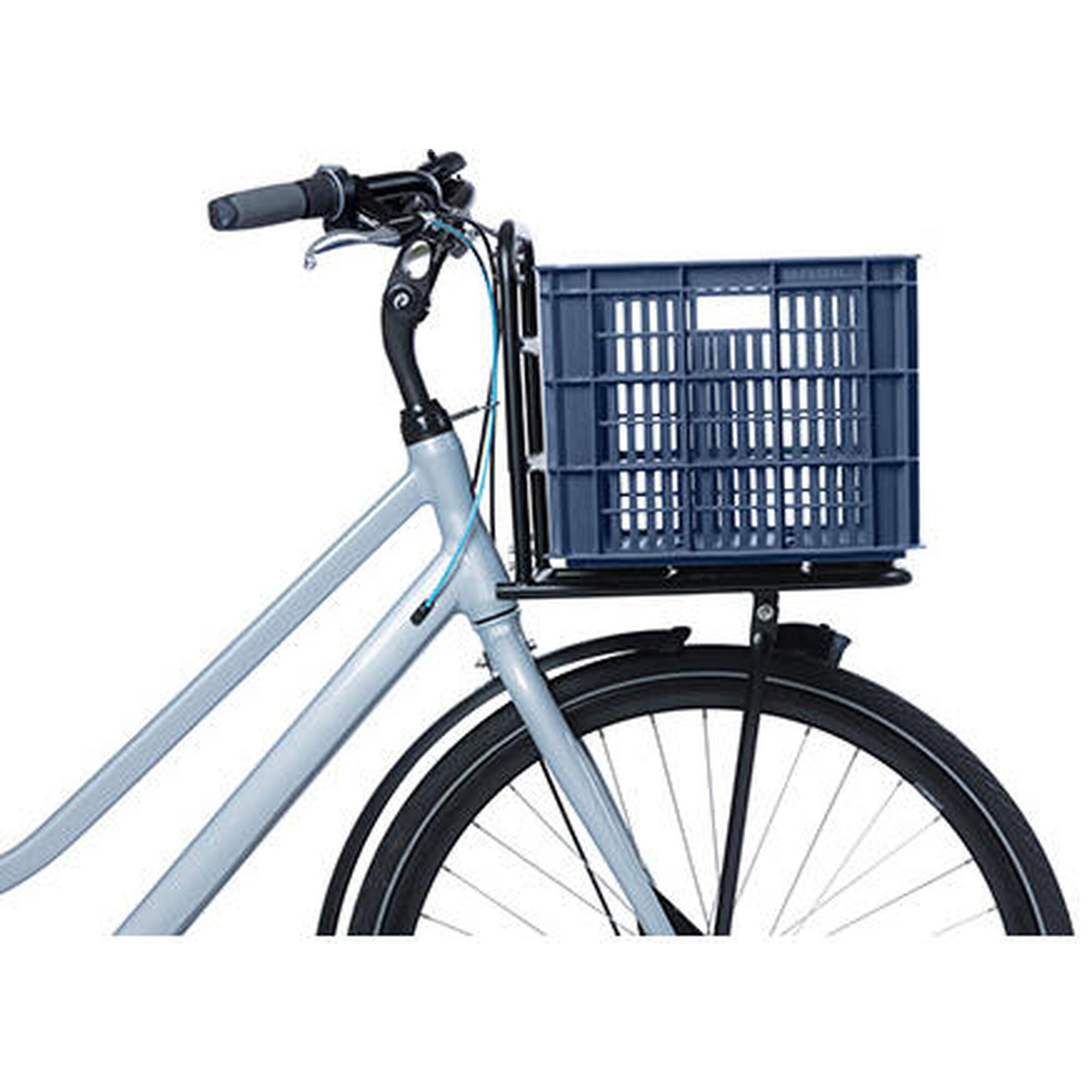 Gerecyclede fietskrat Crate L 40.0 liter 39 x 49 x 26 cm - bluestone