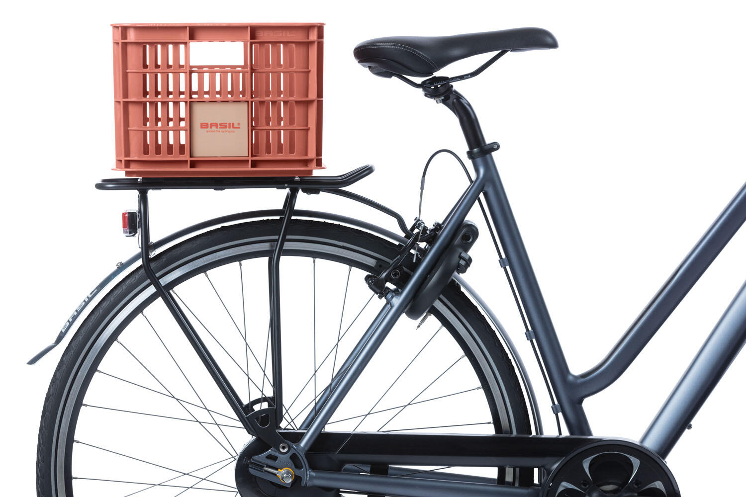 Basil Fietskrat S - Compact 17.5L - Rouge 6/7