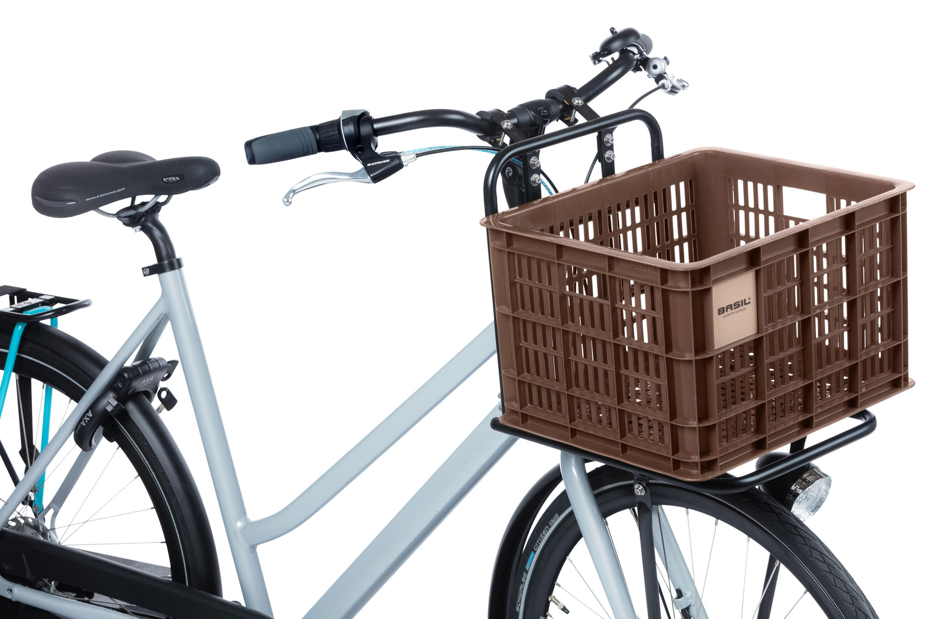 Caisse de Vélo Basil M - 29,5 Litres - Solution de Transport Brun 5/7