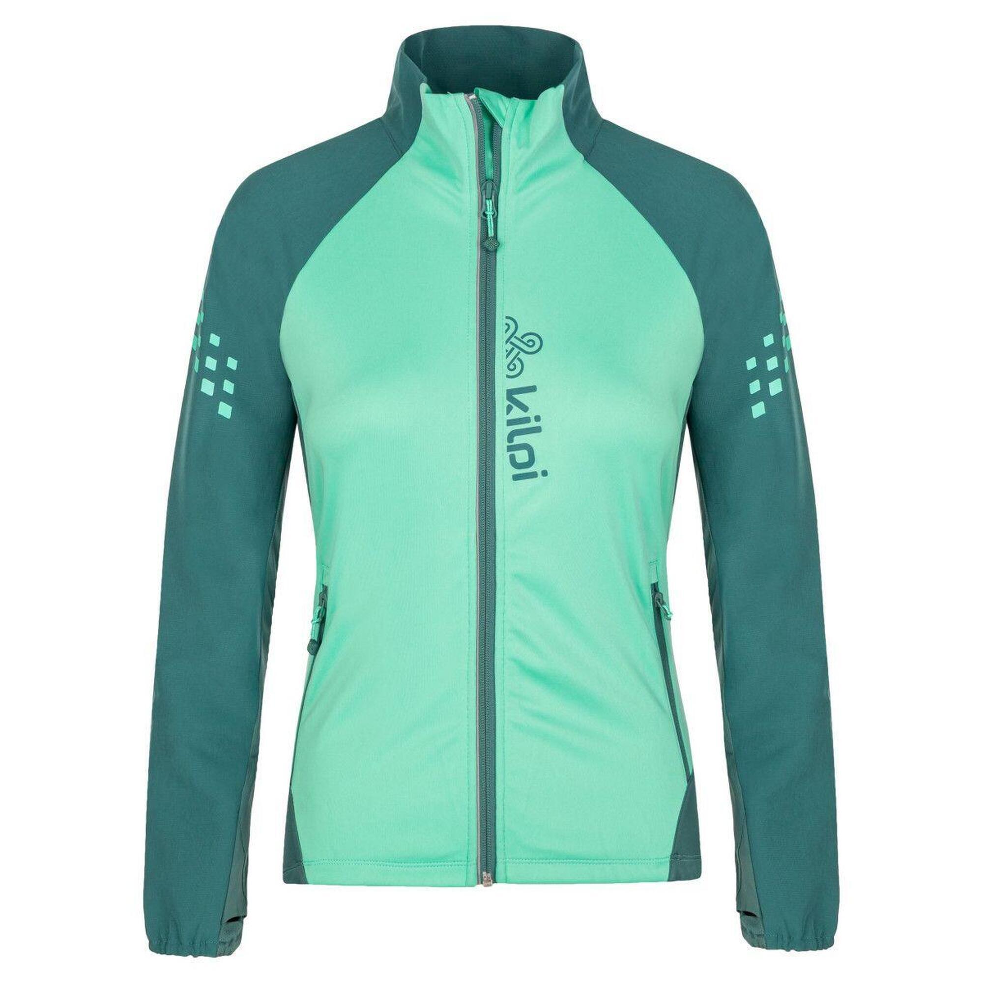 Kilpi - Veste De Course Pour Femmes Kilpi Nordim-w - Softshell - Bleu|vert - 46 L/xl - Decathlon