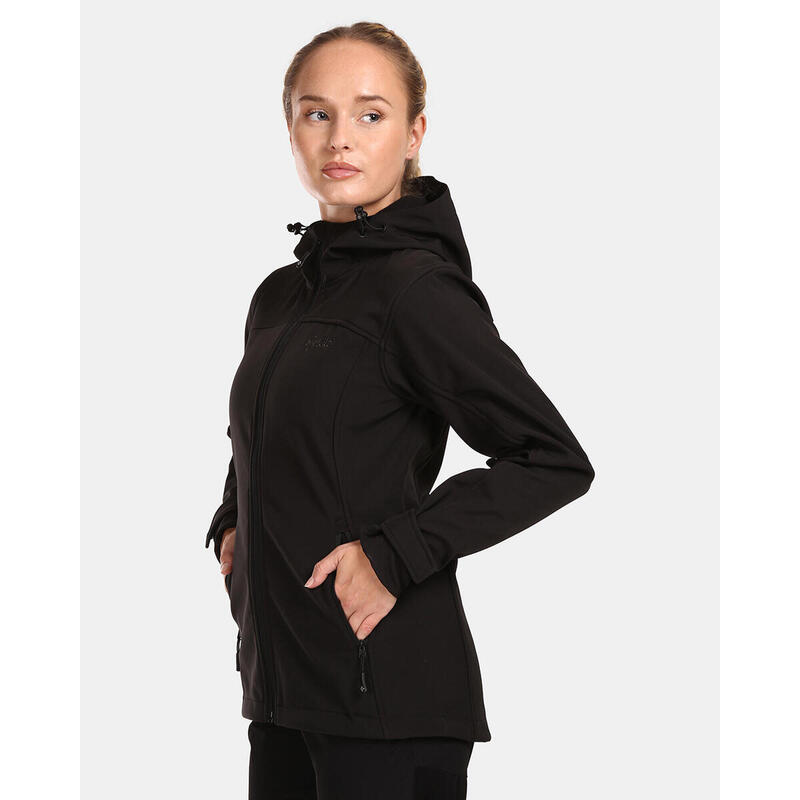 KILPI Ravia softshell kabát, Fekete, Női