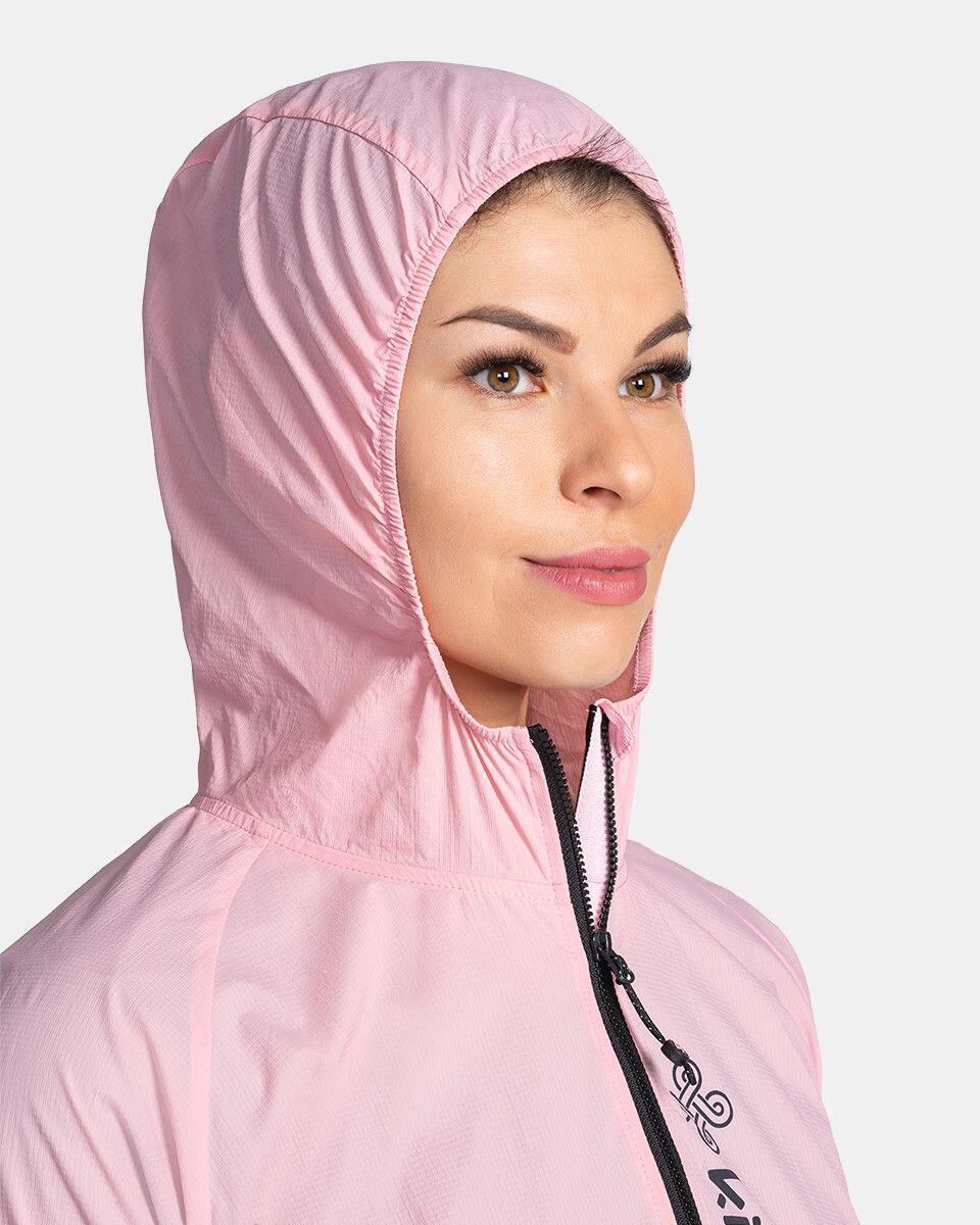 Chaqueta anorak cortavientos ANORI-W mujer KILPI Rosa claro 3/6