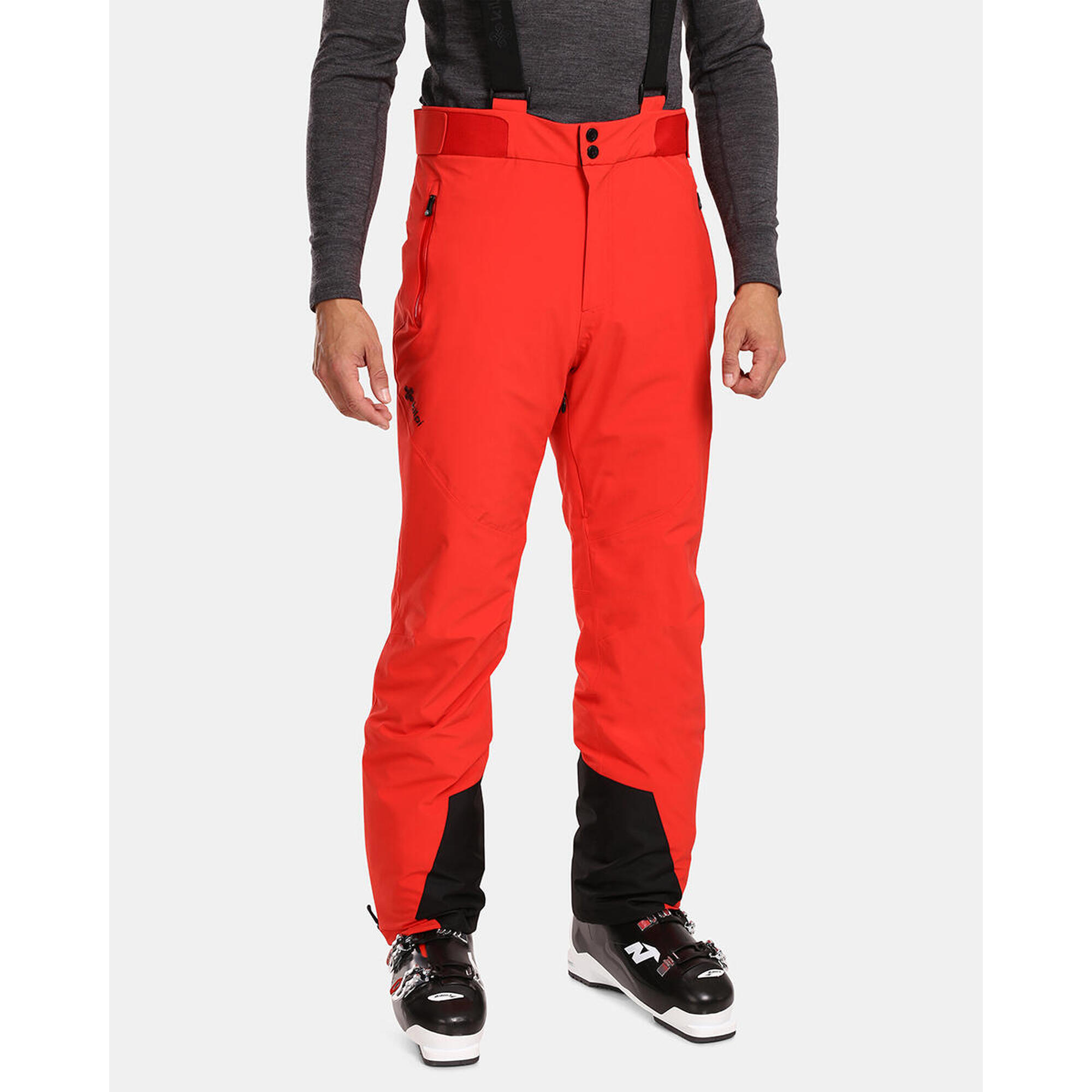 Kilpi - Pantalon Ski Dermizax Primaloft Homme Kilpi Ravel-m - Pantalons - Rouge - 38 S - Decathlon