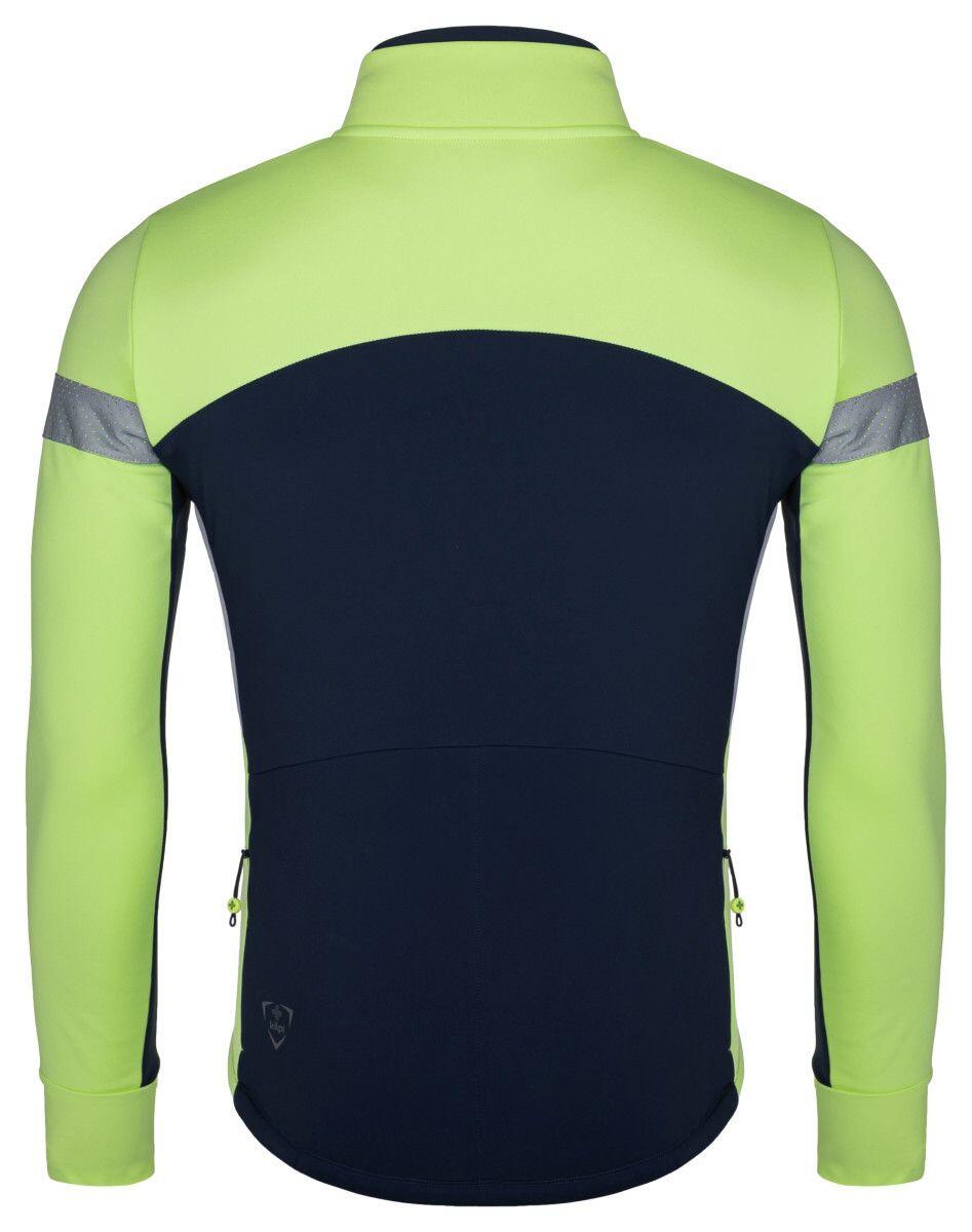 Chaqueta softshell VELOVER-M ciclismo hombre KILPI Verde claro 2/7