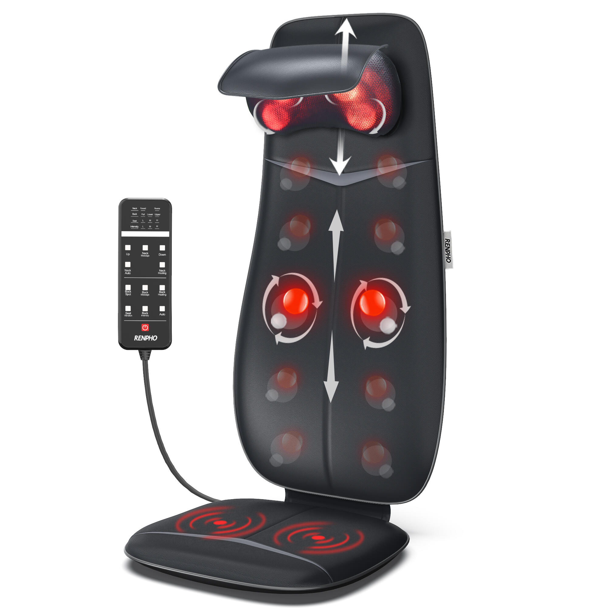 Renpho Neck & Back Massage Cushion 2/4