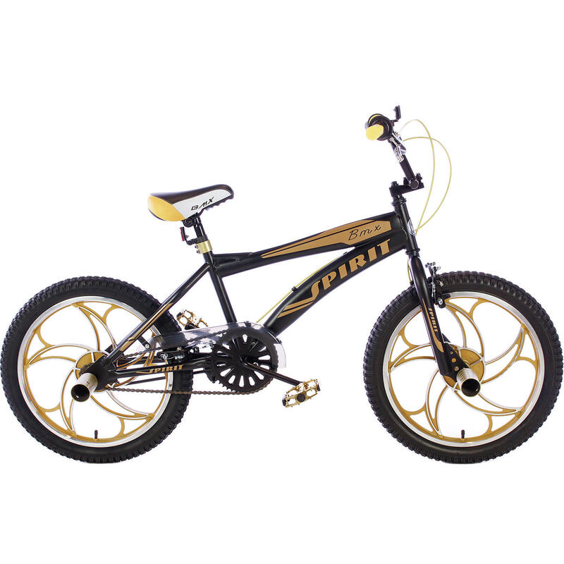 Spirit Jongensfiets Bmx Crossfiets Cheetah Blauw 20 inch