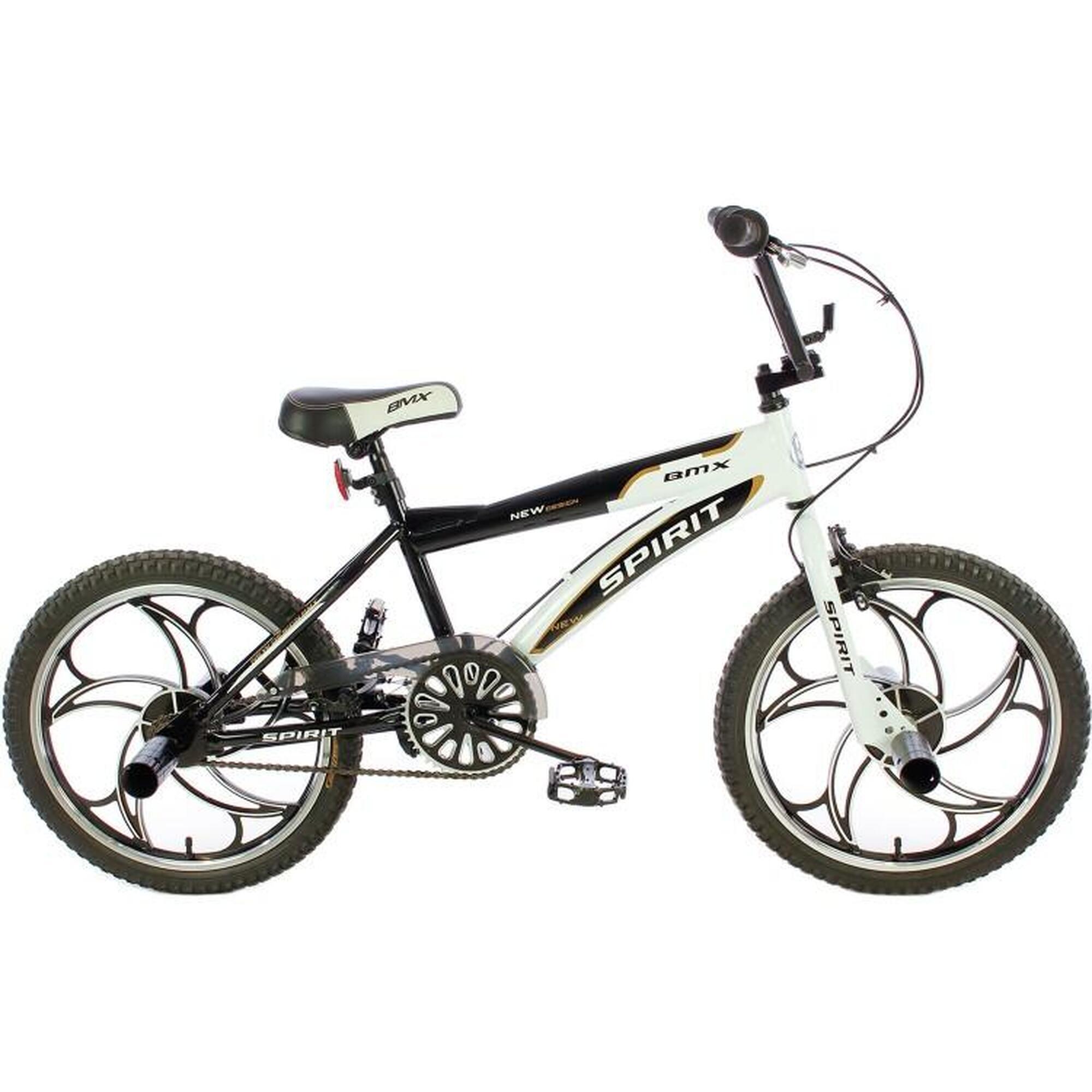 Spirit Jongensfiets Bmx Crossfiets Cheetah Blauw 20 inch