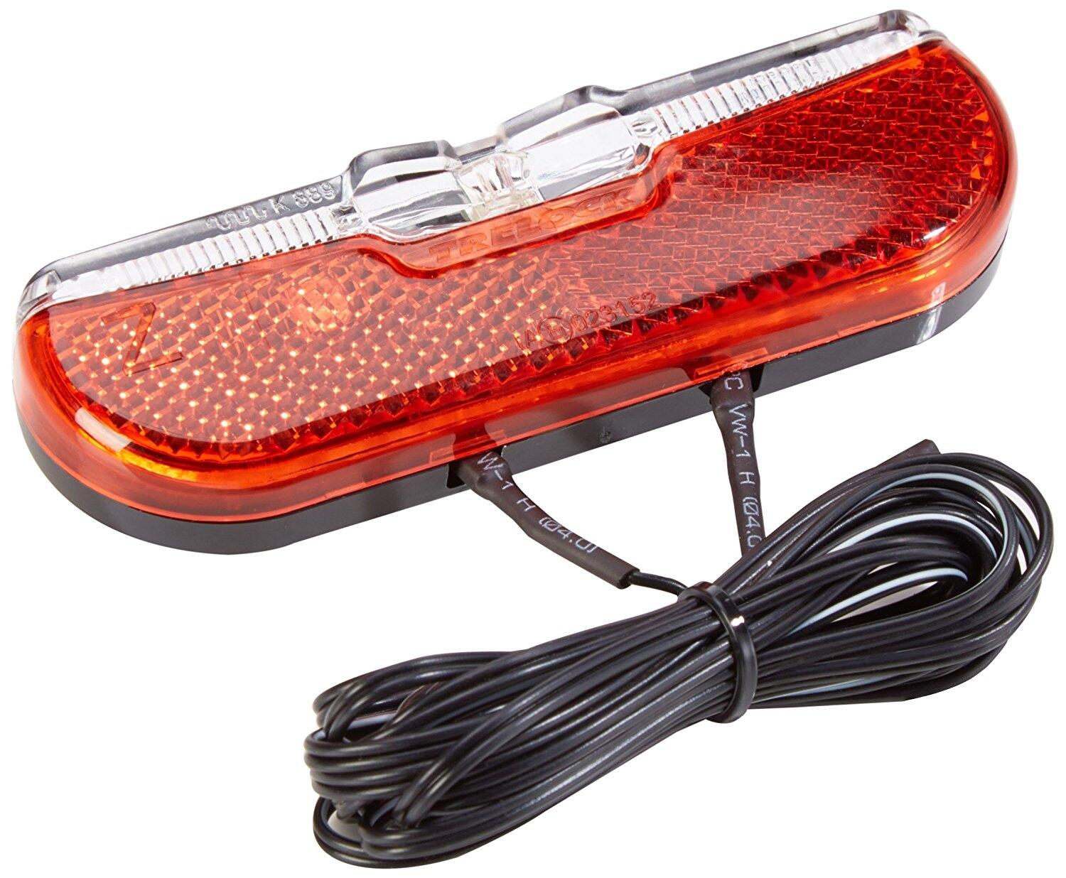 Trelock LS 615 Duo Flat Signal luce posteriore nera 50 mm. 4/6