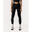 Legging Taille Haute Fitness V Crossover Femme Noir