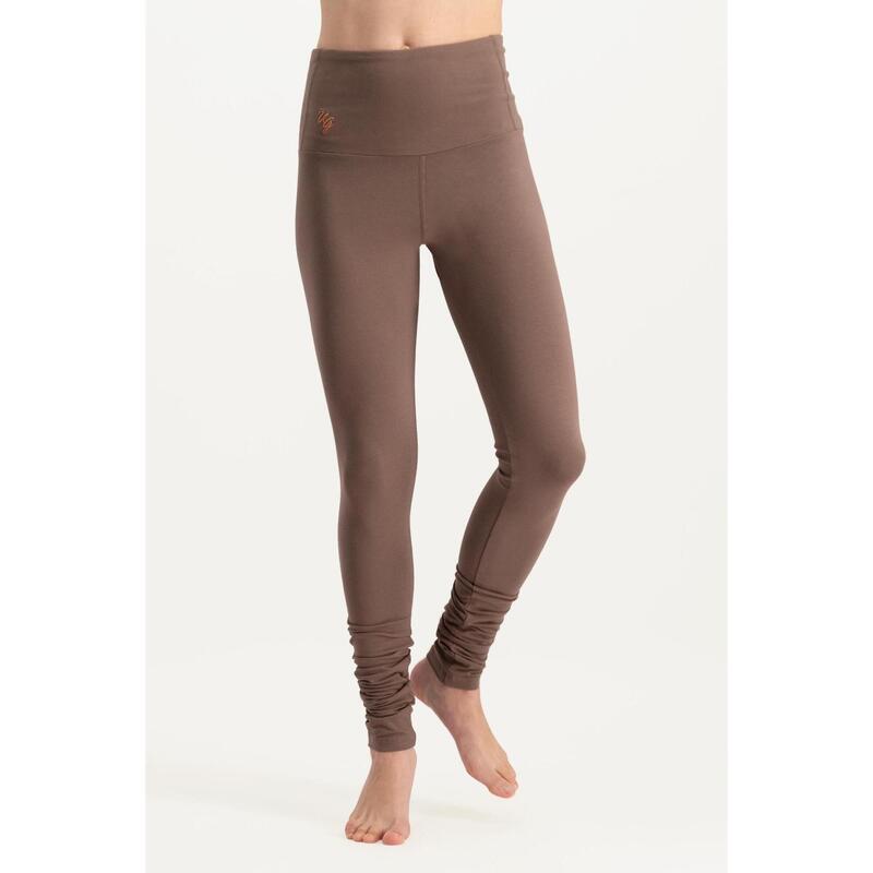 Legging de Yoga Gaia - Legging tendance taille haute  - Clay