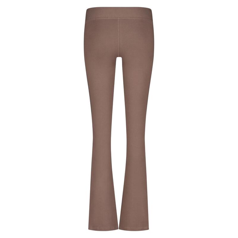 Pantalon de yoga Anandafied avec jambes évasées sur les hanches- Clay