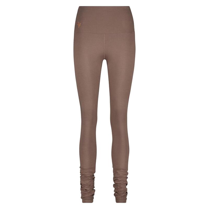 Legging de Yoga Gaia - Legging tendance taille haute  - Clay