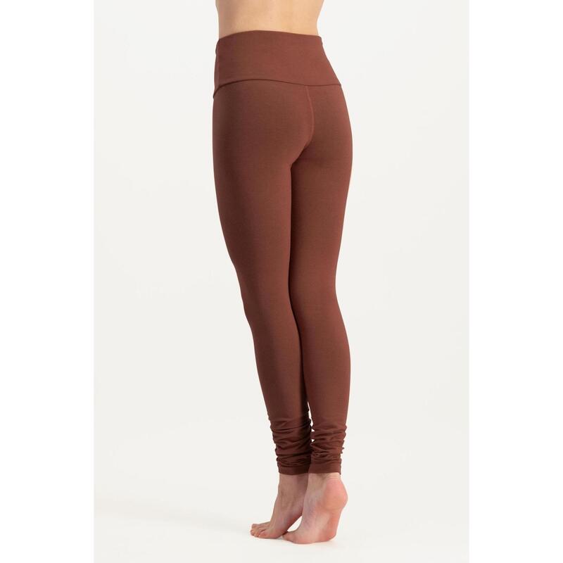 Legging de yoga Satya - Legging tendance taille haute dry fit - Mocca