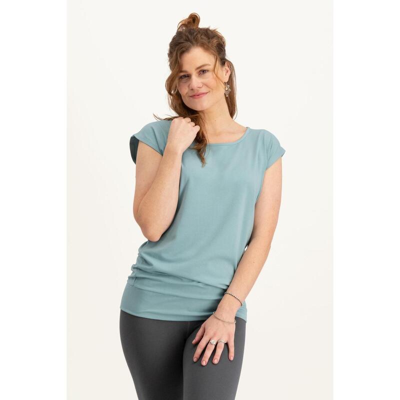 Loose fit Asana Yoga Tee - Emerald