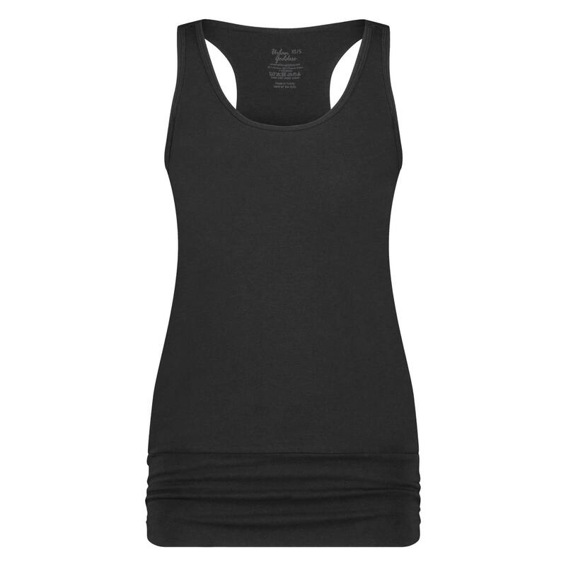 Kami : Multifunctionele top met heupband - Urban Black