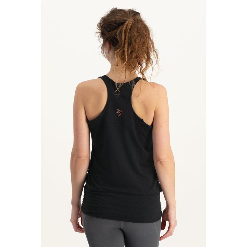 Kami : Multifunctionele top met heupband - Urban Black