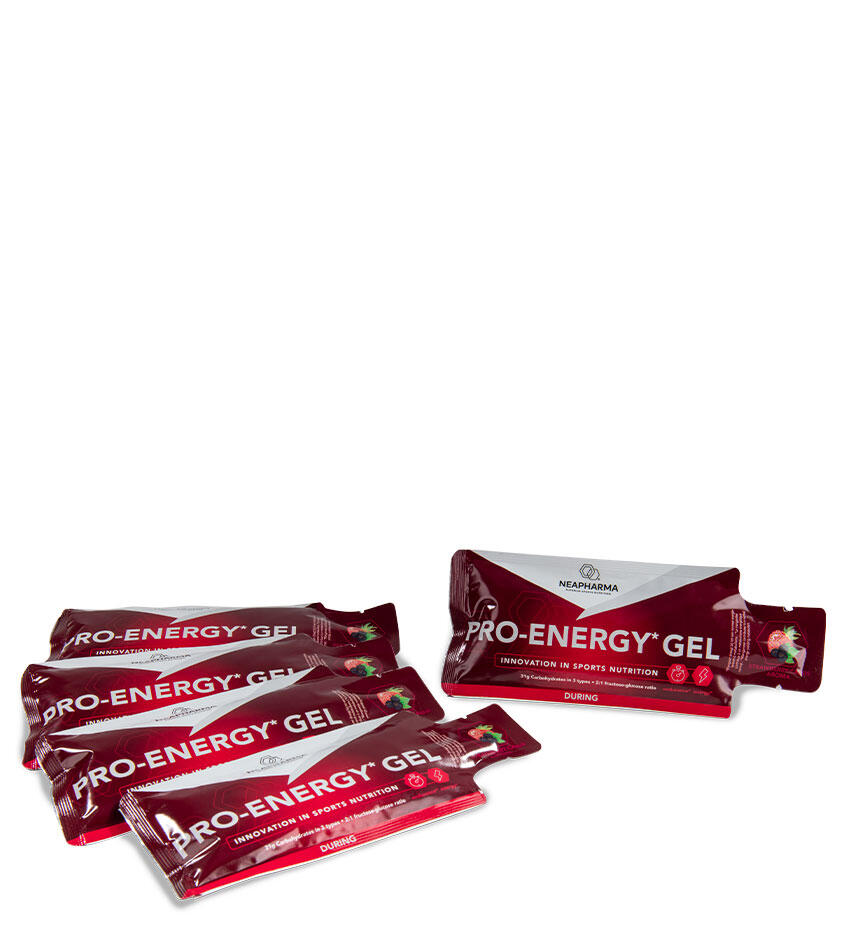 Gel énergétique • Saveur de cassis • 33g de glucides • 12 pièces 3/8