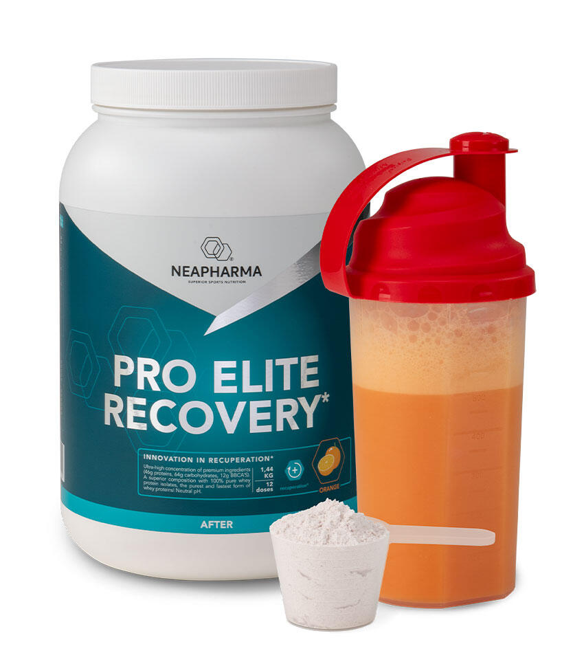 Shake de récupération 56g protéines, Orange, récupération musculaire, 24 shakes 3/9