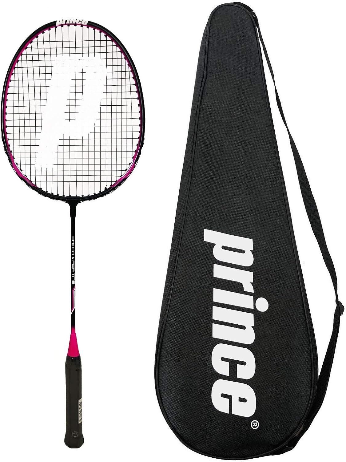 PRINCE Prince Power Viper Ti 75 Badminton Racket & Cover