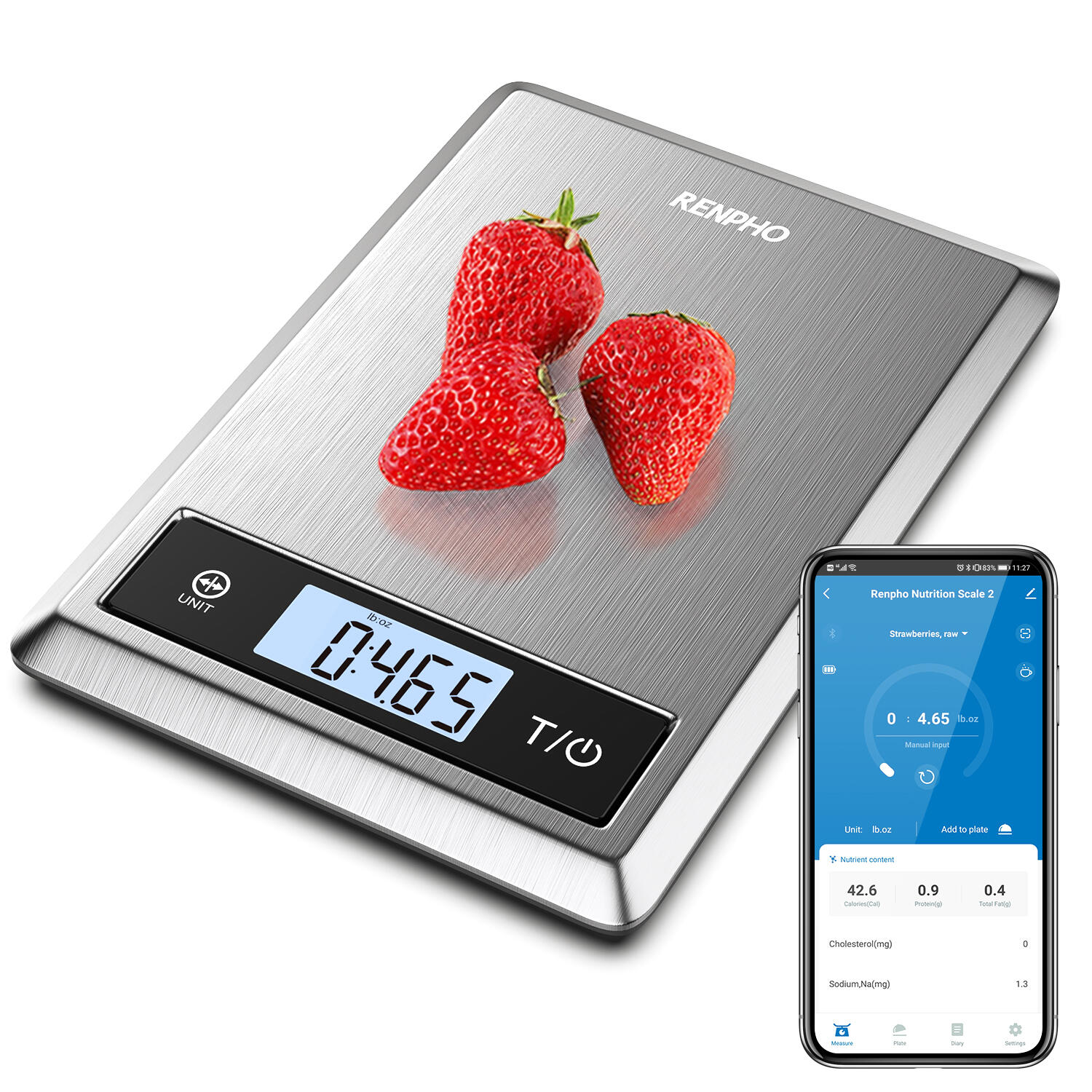 Renpho Smart Nutrition Scales 5/5