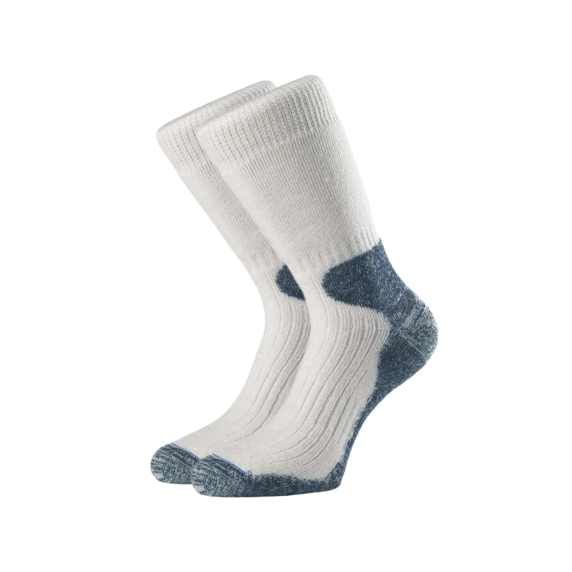 Unisex Adult Lightweight Cricket Socks (Grey/White) 2/3