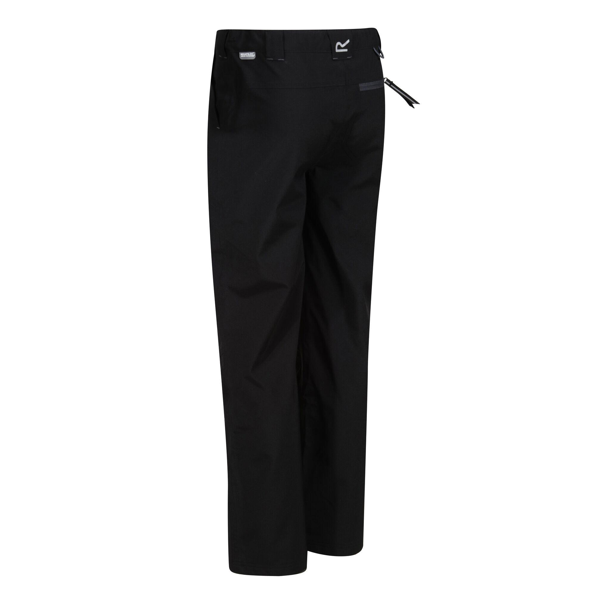 Great Outdoors Childrens/Kids Dayhike II Stretch Trousers (Black) 3/4