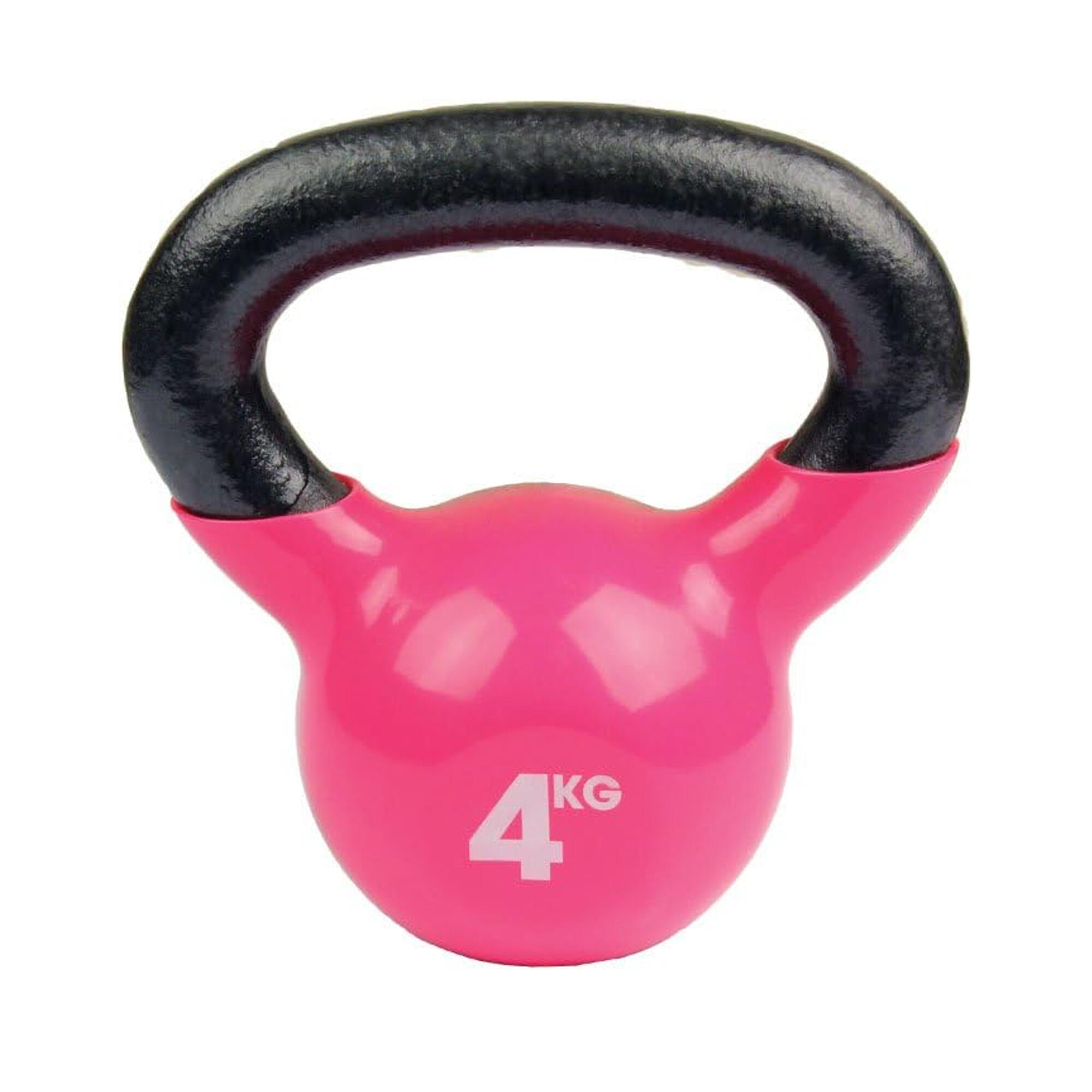 Kettlebell (rosa/nero)